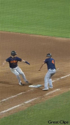 Check out this Great Clips Great Play of the Month from outfielder P.J. Hilson! 🔥 | Greensboro Grasshoppers