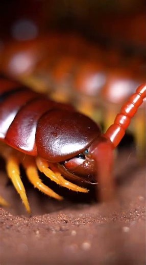 Lifestyle of a centipede #viral