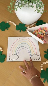 Saint Patrick’s day activity 💚🌈 This one kept her entertained for 27 minutes!! She had so much fun organizing the colors and the gluing them on 🍀 #activitiesforkids #craftsforkids #craftymom #stpatricksday #learningthroughplay | Yaneliramirezg