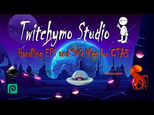 Cartoon Animator 5 Tutorial | Handling EPS and SVG for CTA5 | CTA5