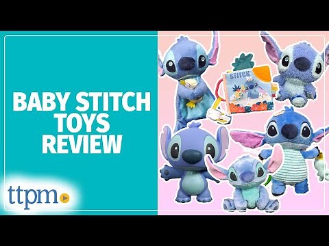 Disney Stitch Baby Toys from Kids Preferred Review!