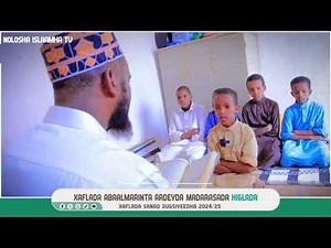 QAABKA QURUXDA BADAN EE ARDEYDA DEEGAANKA HIGLADA AY U AKHRINAYAAN QURAANKA KARIIMKA