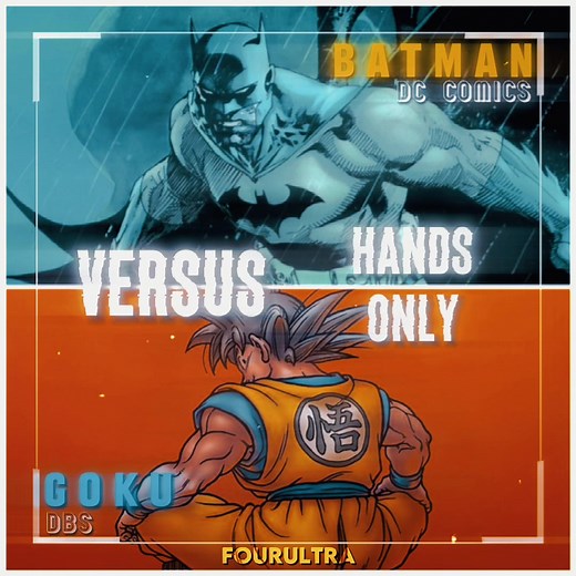 Batman vs Goku: No Powers Hand-to-Hand Duel