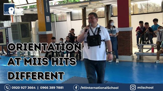 Here's a sneak peek of the orientation week at MIIS 🎉 We've only just started and there's a lot more activities, events, and learning in store for this school year! 💪✨ You can still join us in igniting intelligences! 💙 Call us at 8938 0143 / 09209273664 or visit our website to learn more about our programs. Website: https://mischool.edu.ph/ #MIIS #MultipleIntelligences #IgniteIntelligences #prek12school #childsplace #ProgressivePreschool #BestInternationalSchool #globaleducation #MIfutureread