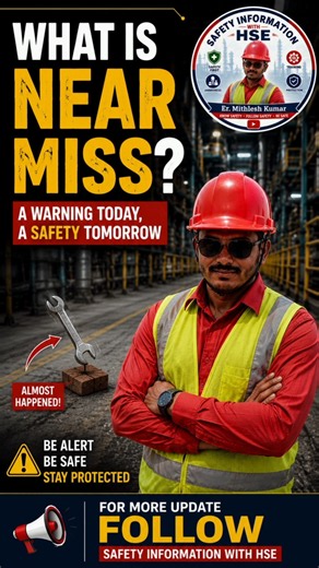 What is Near Miss? | Near Miss Safety Explained | HSE Safety Training | Oil & Gas & Construction