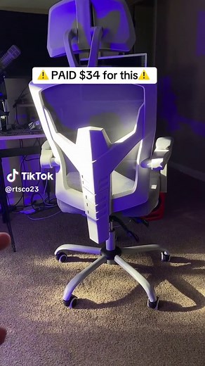 Best Gaming Chair Under $100 with Adjustable Headrest and Memory Foam