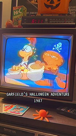 Rerun the 80s | One of the BEST and SCARIEST Halloween Specials! And sorry for the quality at the beginning - it’s an old tape! #garfield #halloween #80s | Instagram