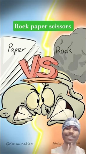 "Ultimate Rock paper 📜 Scissors Showdown 🥶😱 #animation #ricoanimtion