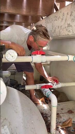 How to start pool vacuum process