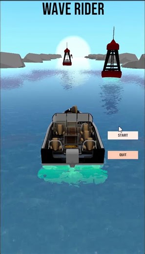 3d game with unity engine. water shader, urp. water racing #3dgamedevelopment #racinggames
