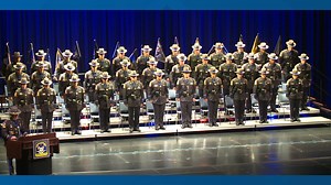 35 state police troopers sworn in after rigorous training course