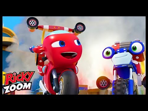 Ricky's A Super Hero! (Compilation)| Ricky Zoom | Cartoons For Kids