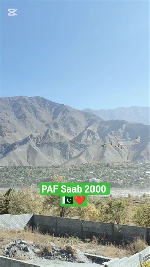 PAF Saab 2000 Landing at Chitral Airport | PAF Plane Landing |Chitral Airport Balach |Aviation in PK