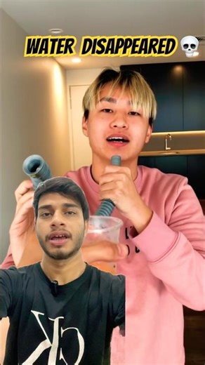 The Smartest Way To Drink Your Friend’s Water 😂💧 #usa #funny #prank #comedy #reaction #shorts