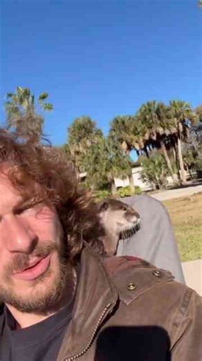 Hanging with otter!