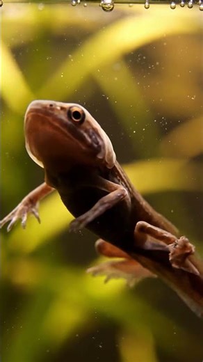 This Frog's Metamorphosis is Actually Insane 🐸 #frogs #transformation #wildlife