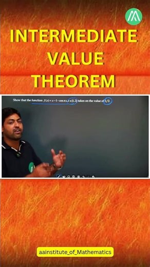 Intermediate Value Theorem 🔥 | Full Concept + Questions | Sunder Sir