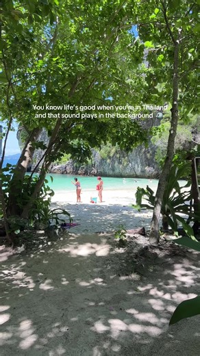 You know you’re in Thailand when that iconic bird starts singing 🇹🇭 🐦 🔈 #krabi #thailand #travel #kohhong #island