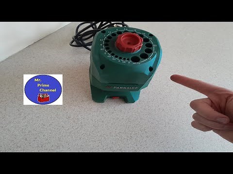 Parkside HSS drill bit sharpener tool #Parkside #tools #engineering #diy #lidl