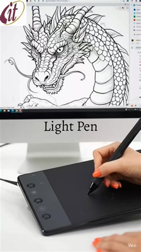 Infonet Technology Computer Education & Coaching Classes Bbsr on Instagram: "Light Pen is an input device makes screen interaction easy & fast #lightpen #input #device #computer #reelsinstagram"