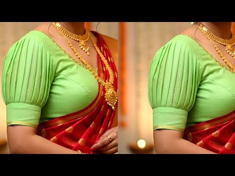 Baju design cutting and stitching | blouse sleeves design | baju ke design | blouse ki design