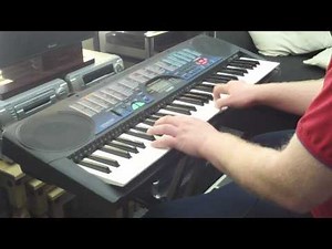 Casio CTK-495 Keyboard 100 Sounds & Features Part 1/2