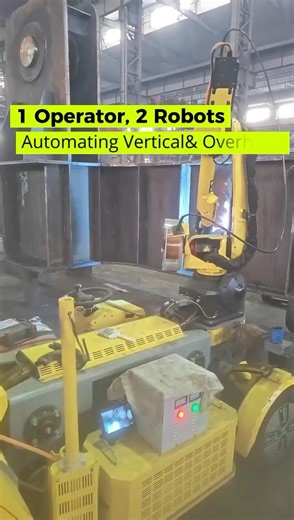 1 Operator, 2 Robots: Automating Vertical & Overhead Welding for Massive Structures 🏗️