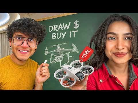 Ruchika Became My GENIE for 24 Hours (Whatever I Draw, She Buys)