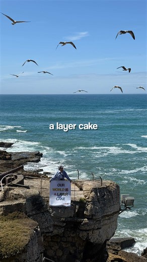 Our world is a layer cake. Coffee keeps mine from falling apart.