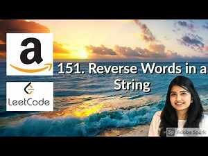Leetcode 151. Reverse Words in a String