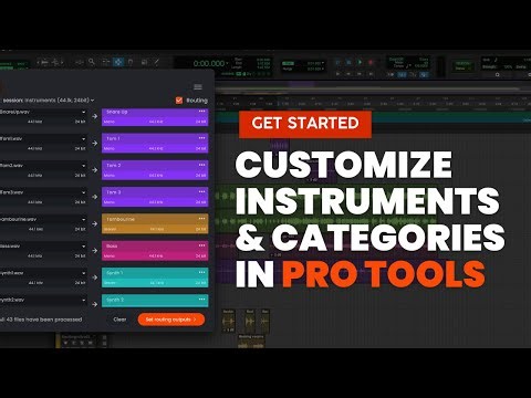 How to customize instruments and categories in seconds with Forte!