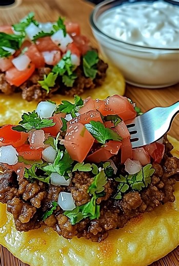 Soft and Fluffy Indian Fry Bread Tacos Ingredients: For Fry Bread: 2 cups all-purpose flour ½ teaspoon salt ...... Full Recipe in Coʍmеոτ 💬 | Meal Prep Recipes