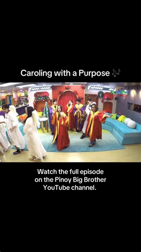 Spreading hope one song at a time! 🫶🏻✨🎄 #PBBCollab20 | pbb caroling