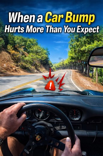 When a car bump hurts more than you expect