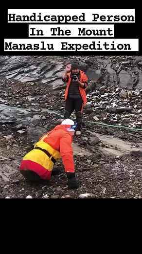 Handicapped Person In The Mount Manaslu Expedition | Beauty Behind The Nature