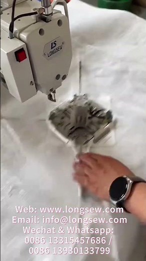 Automatic FIBC Big Bag Spout Pattern Sewing Machine