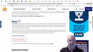 California Association of REALTORS® Forms Tutor - One Minute University