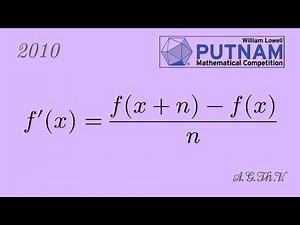 William Lowell Putnam Mathematical Competition, 2010, problem A2