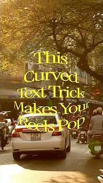 CANVAPLAY | VIRAL CURVED TEXT FOR INSTAGRAM REELS (Text Effect, Circular Text) #canvaapp #canvaai