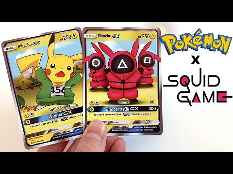 *NEW* Squid Game Pokémon Card Opening