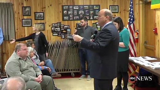 Republican Rep. Tom Reed holds town hall in Jamestown, New York