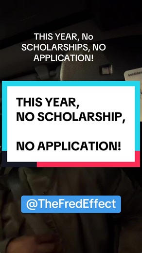#creatorsearchinsights THIS YEAR, No SCHOLARSHIPS, NO APPLICATION