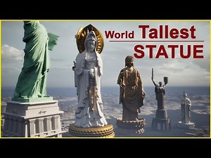 Smallest to Biggest Statue in the World | 3D Tallest Statue Size comparison 🗽🗿