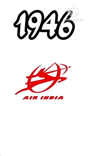 Logo History #834: Air India #airindia #logohistory #indiaairlines