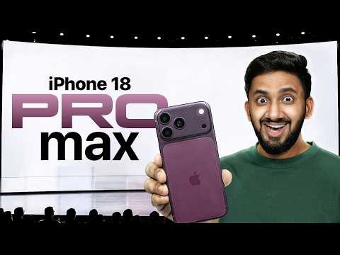 Apple iPhone 18 Pro Max - EXCLUSIVE FIRST LOOK 😍 Puthu Colour & Camera🔥