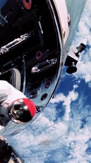 Astronaut David Scott Emerges from Apollo 9 Rare Footage! 🚀