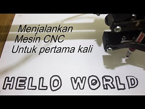 Cara mengoperasikan mesin cnc grbl