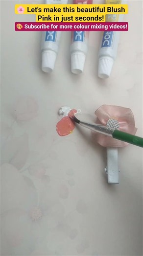 Perfect Peach Pink Colour Mixing for Beginners