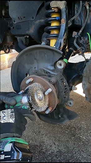 Stuck Brake Rotors? How to Remove and Prevent Rust #brakerepair