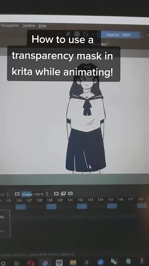 Krita is tricky for you can do really cool stuff! #krita #art #digitalart #animation2d #tutorial